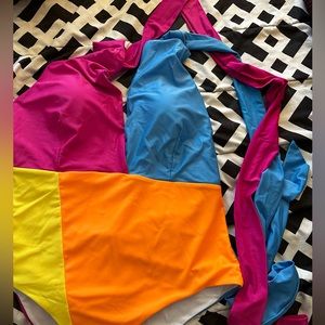Colorful never worn swimsuit